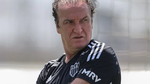 Foto: (Pedro Souza/Atlético) – Cuca acredita que o Atlético esteja passando por um "relaxamento natural" em 2022