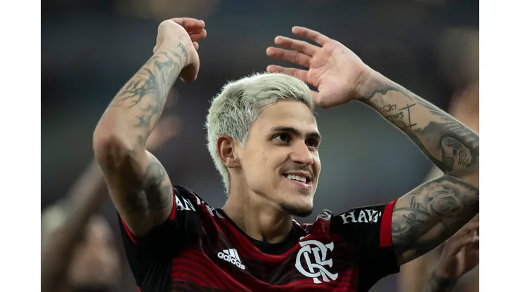 Foto: (Jorge Rodrigues/AGIF) - Pedro, do Flamengo, foi convocado pela Seleção Brasileira para os últimos amistosos internacionais antes da Copa do Mundo