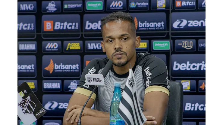 Foto: (Marcelo Vidal/CearaSC.com) - Bruno Pacheco ativou o modo 'sincerão' para falar sobre o atual momento do Ceará na temporada