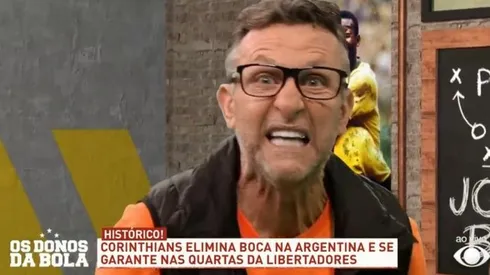 Foto: Divulgação/Band- Apresentador detonou o gringo