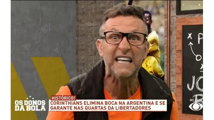 Foto: Divulgação/Band- Apresentador detonou o gringo