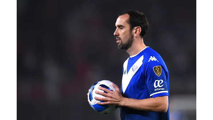 Marcelo Endelli/Getty Images- Diego Godín, zagueiro do Vélez Sarsfield e da Seleção Uruguaia