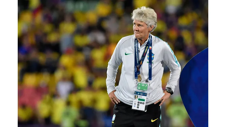 Gabriel Aponte/Getty Images- Pia Sundhage, técnica da Seleção Feminina