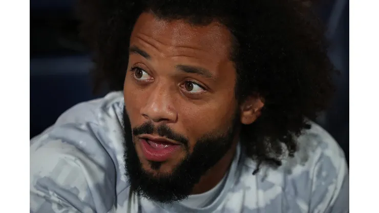 David Ramos/Getty Images- Marcelo, durante sua passagem pelo Real Madrid