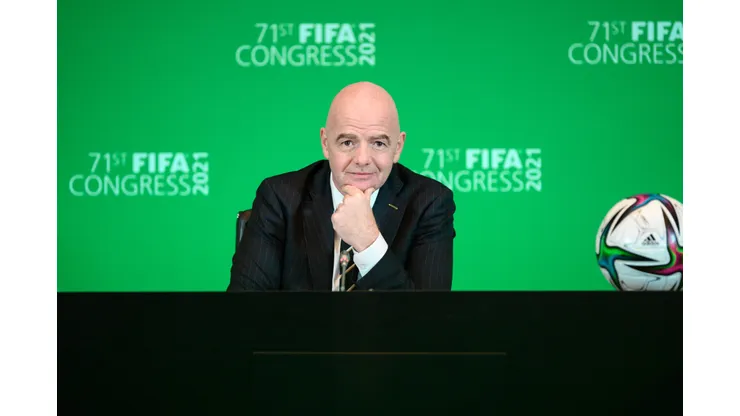 Photo by Pool/Getty Images - Presidente da Fifa comenta regras na Copa do Mundo
