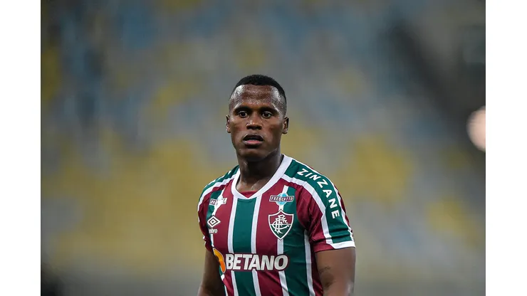 Thiago Ribeiro/AGIF- Jhon Arias, atacante do Fluminense