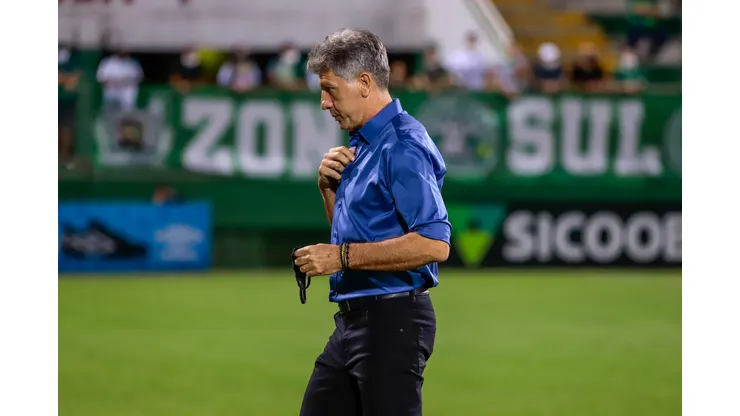 SC - Chapeco - 08/11/2021 - BRASILEIRO A 2021, CHAPECOENSE X FLAMENGO - Renato Gaucho tecnico do Flamengo durante partida contra o Chapecoense no estadio Arena Conda pelo campeonato Brasileiro A 2021. Foto: Dinho Zanotto/AGIF