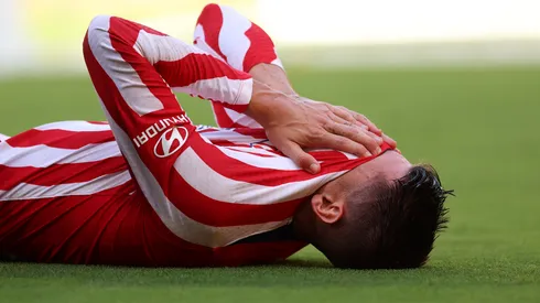 Fran Santiago/ Getty Images- Álvaro Morata, atacante do Atlético de Madrid e da Seleção Espanhola