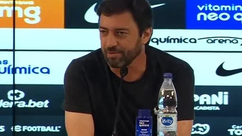 Foto: Reprodução YouTube/Corinthians TV – Vitor Pereira manda a real para Duilio