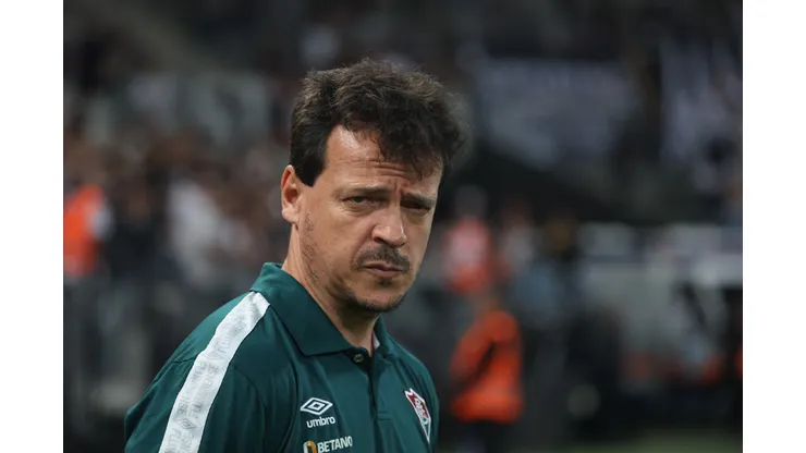 SP - Sao Paulo - 26/10/2022 - BRASILEIRO A 2022, CORINTHIANS X FLUMINENSE - Fernando Diniz tecnico do Fluminense durante partida contra o Corinthians no estadio Arena Corinthians pelo campeonato Brasileiro A 2022. Foto: Marcello Zambrana/AGIF