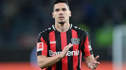 Stuart Franklin/ Getty Images- Paulinho, atacante do Bayer Leverkusen