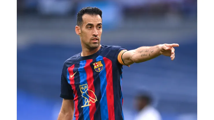 David Ramos/ Getty Images- Sergio Busquets, volante