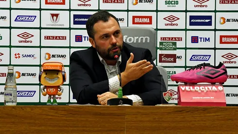 Foto: (Mailson Santana/Fluminense FC) – Mário Bittencourt entrou em polêmica com a torcida do Fluminense nesta terça (25)