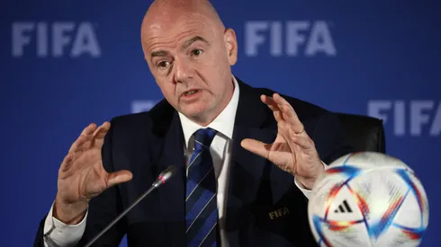 Photo by Robert Cianflone/Getty Images – Infantino volta a falar sobre Copa a cada dois anos