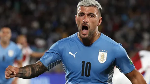 Photo by Raul Martinez – Pool/Getty Images – Arrascaeta está na pré-lista do Uruguai para a Copa
