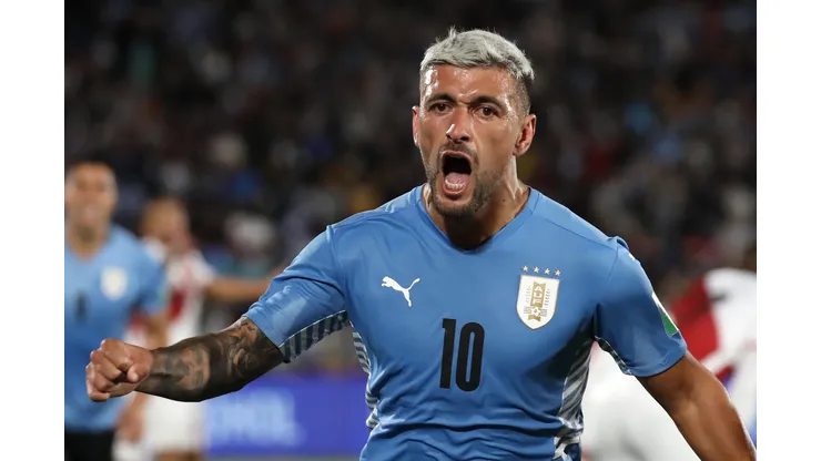 Photo by Raul Martinez - Pool/Getty Images - Arrascaeta está na pré-lista do Uruguai para a Copa