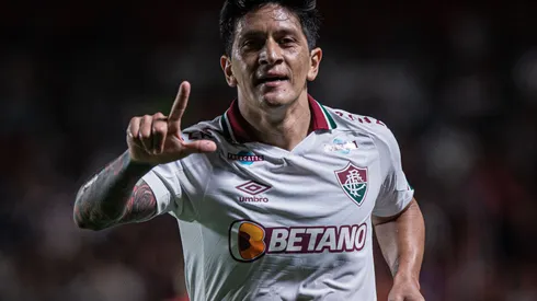 Foto: (Isabela Azine/AGIF) – Cano entrou no top-10 artilheiros estrangeiros do Brasileirão vestindo a camisa do Fluminense