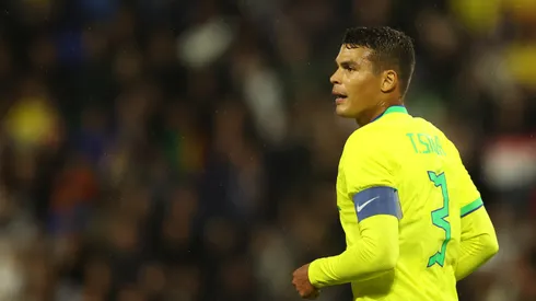 Dean Mouhtaropoulos/ Getty Images- Thiago Silva, zagueiro e capitão da seleção