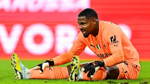Photo by Simone Arveda/Getty Images – Maignan corre o risco de ficar fora da Copa do Mundo
