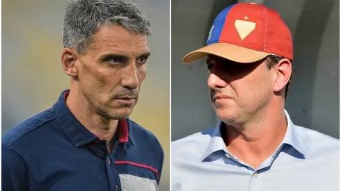 Fotos: (Thiago Ribeiro/AGIF) – Vojvoda e Ceni estão entre os maiores técnicos da história do Fortaleza