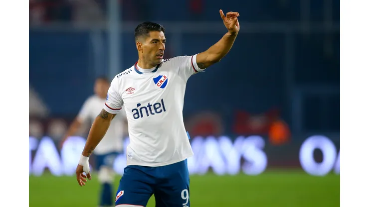 Ernesto Ryan/ Getty Images- Luis Suárez, atacante do Uruguai