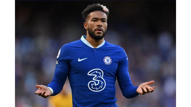 Justin Setterfield/ Getty Images- Reece James, lateral-direito do Chelsea