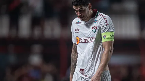 Foto: (Heber Gomes/AGIF) – Nino deve ser desfalque no Fluminense para a próxima rodada do Brasileirão