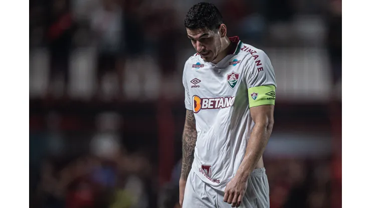 Foto: (Heber Gomes/AGIF) - Nino deve ser desfalque no Fluminense para a próxima rodada do Brasileirão