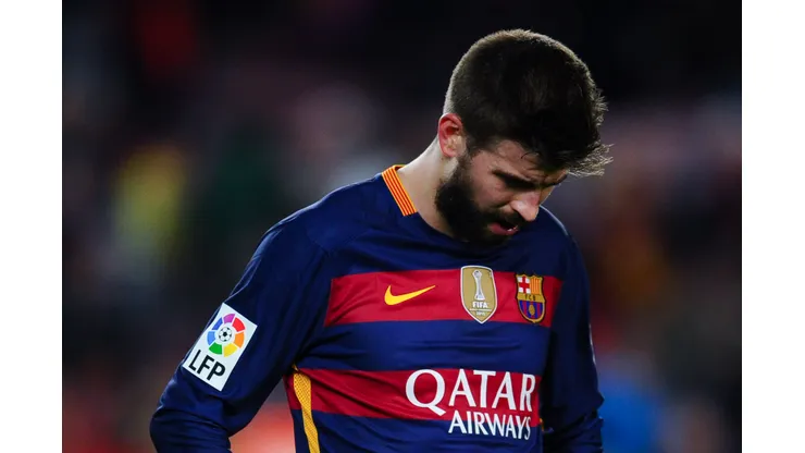 David Ramos/ Getty Images- Gerard Piqué, zagueiro do Barcelona