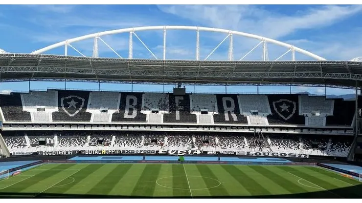 Reprodução/ Botafogo- Estádio Nilton Santos