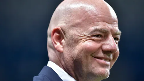 Foto: (Azael Rodriguez/Getty Images) – Gianni Infantino, presidente da FIFA, estará na Neo Química Arena nesta quarta (12) para assistir à final da Copa do Brasil
