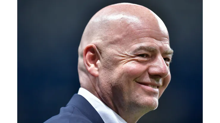 Foto: (Azael Rodriguez/Getty Images) - Gianni Infantino, presidente da FIFA, estará na Neo Química Arena nesta quarta (12) para assistir à final da Copa do Brasil