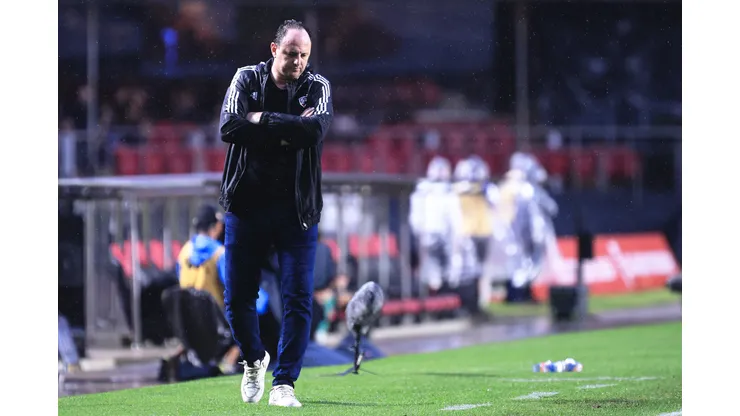 Ettore Chiereguini/AGIF- Rogério Ceni, técnico do São Paulo