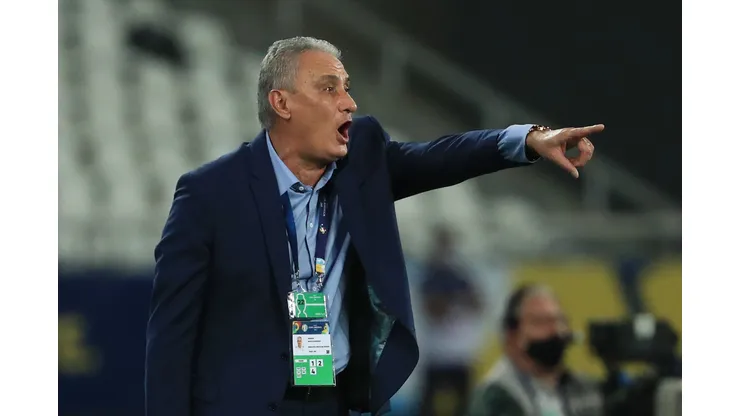 Buda Mendes/Getty Images- Tite, técnico da Seleção Brasileira