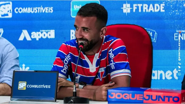 Leonardo Moreira e Mateus Lotif/Fortaleza EC- Caio Alexandre, volante do Fortaleza