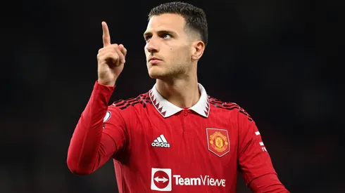 Michael Regan/ Getty Images- Diogo Dalot, lateral do Manchester United