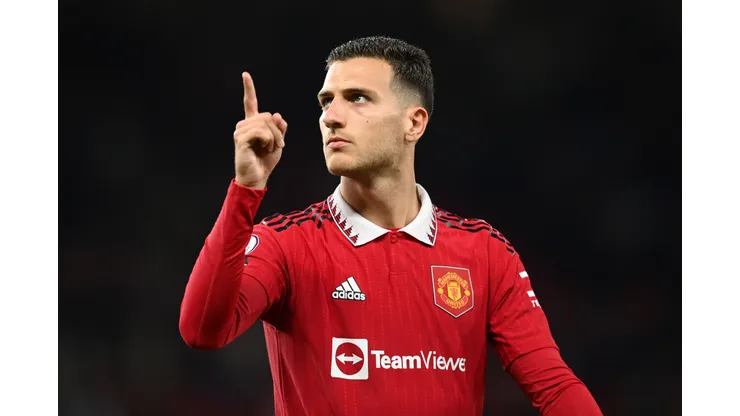 Michael Regan/ Getty Images- Diogo Dalot, lateral do Manchester United