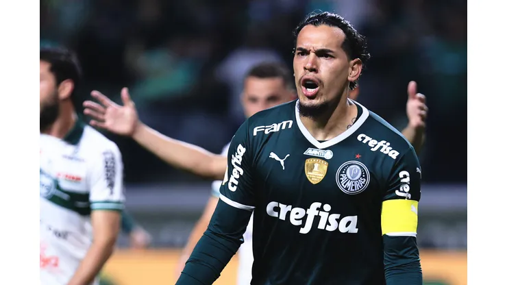 Foto: (Ettore Chiereguini/AGIF) - Gustavo Gómez vive uma temporada artilheira no Palmeiras