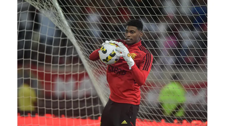 Thiago Ribeiro/AGIF- Hugo, goleiro do Flamengo
