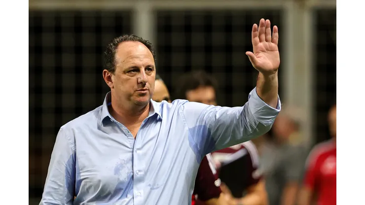 Gilson Junio/AGIF- Rogério Ceni, técnico do São Paulo