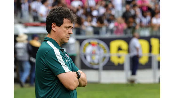 Gilson Junio/AGIF- Fernando Diniz, técnico do Fluminense
