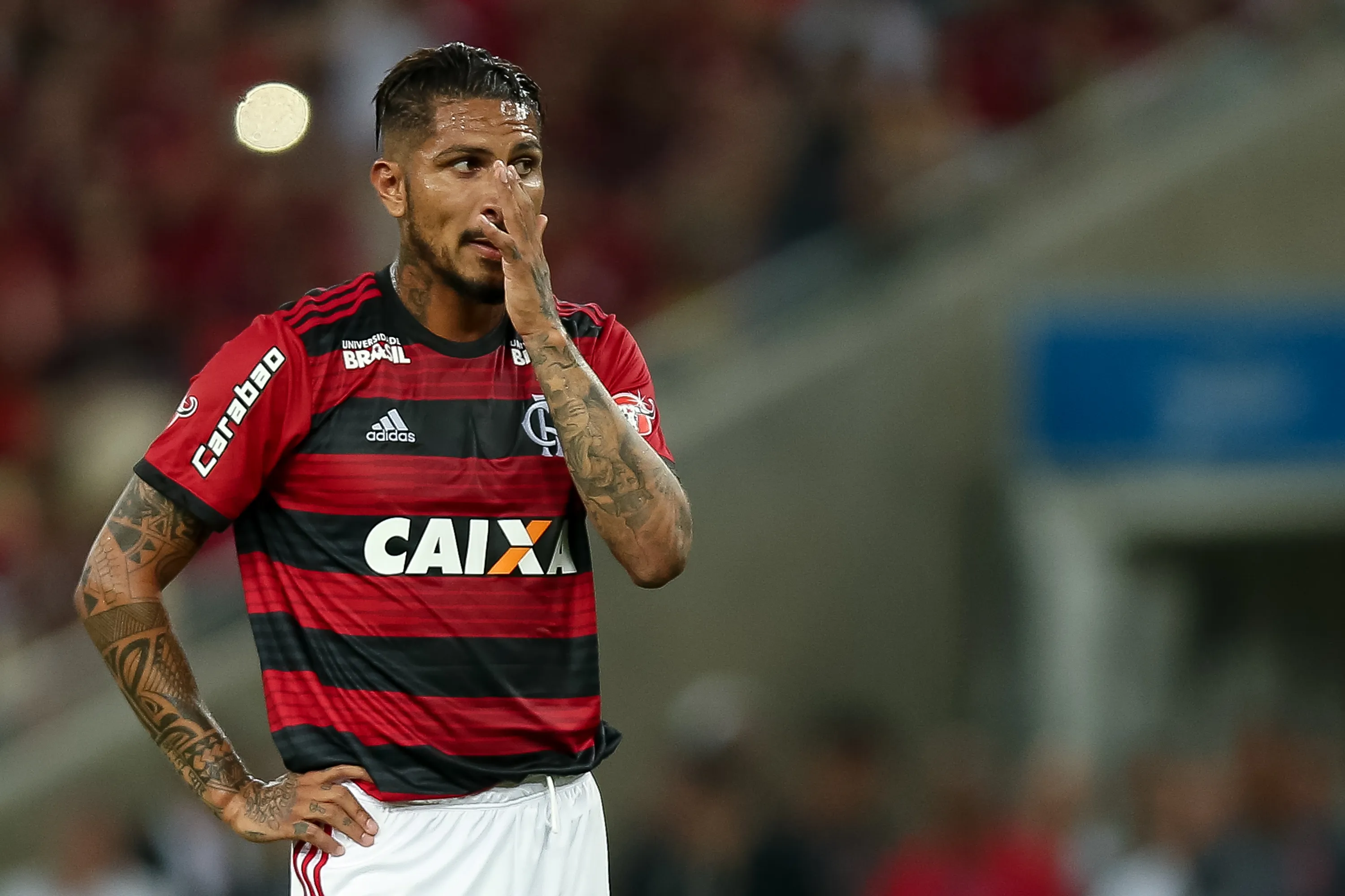 Guerrero: Final da passagem foi turbulento no Flamengo – Foto: Buda Mendes/Getty Images