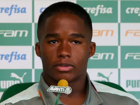 Torcida do Palmeiras 'ferve' na web e faz pedido inusitado para rival em possível estreia de Endrick 