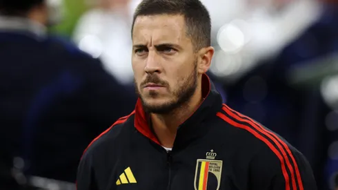 Photo by Dean Mouhtaropoulos/Getty Images – Técnico da Bélgica fala sobre Hazard
