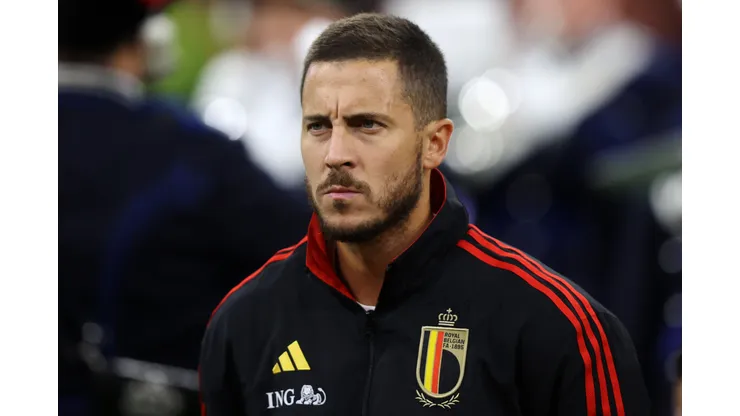 Photo by Dean Mouhtaropoulos/Getty Images - Técnico da Bélgica fala sobre Hazard