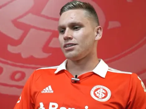 Parça de Alemão 'some' dos treinos e deve ser baixa do Internacional contra o Flamengo 