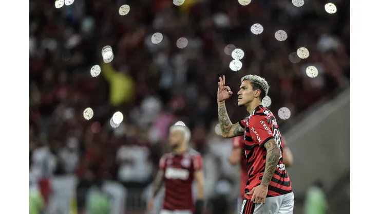 Thiago Ribeiro/AGIF- Pedro Guilherme, atacante do Flamengo