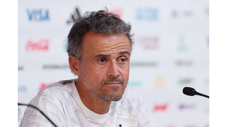 Christopher Lee/ Getty Images- Luis Enrique, técnico da Espanha