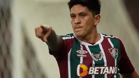 Alexandre Loureiro/ Getty Images- Germán Cano, atacante do Fluminense