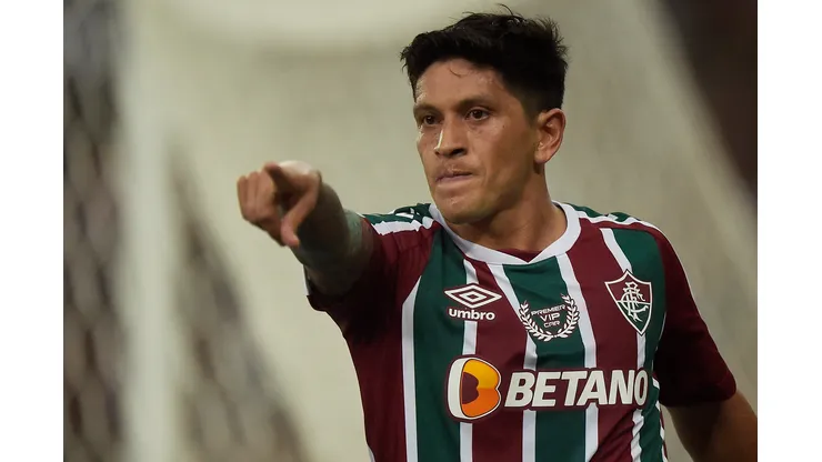 Alexandre Loureiro/ Getty Images- Germán Cano, atacante do Fluminense